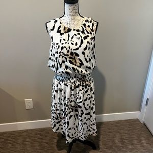 Leopard print Vince Camuto dress
